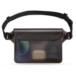 Borseta Geanta Waterproof pentru Accesorii - Techsuit - Black