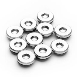 EK Quantum Torque Plug G1/4 inch 10 pack Silver