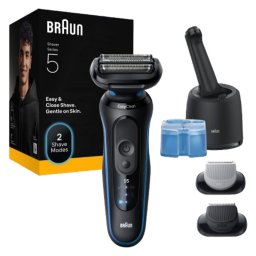 Aparat de barbierit Aparat de ras electric stație SmartCare, Wet & Dry, 3 lame flexibile