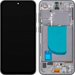 Piese si componente Display cu Touchscreen MP compatibil cu Samsung Galaxy S23 FE S711, cu Rama, Negru