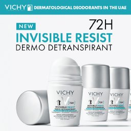 Vichy Invisible Resist 72H Detranspirant 2 x 50 ml