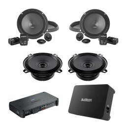 Boxe auto Pachet Difuzoare Auto cu subwoofer Mercedes-Benz E Class W210 1996-2003 Audison Prima 1010 W