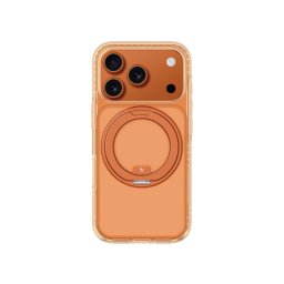 Husa AmazingThing Titan Pro Spin case for iPhone 17 Pro Max compatible with MagSafe - orange