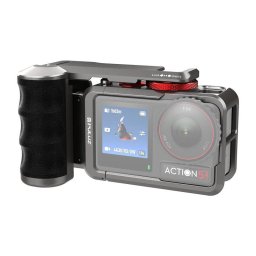 Puluz Metal Protective Case with Grip for DJI Osmo Action 5 Pro / Action 4 / Action 3