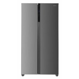 Aparate Frigorifice Side by Side Heinner HSBS-HM442NFINVXD, 442 l, Clasa D, No Frost, Inverter, H 177 cm, Inox