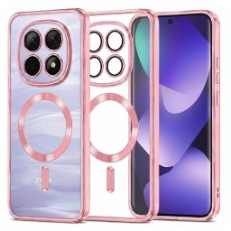 Husa Husa pentru Xiaomi Redmi Note 15 5G / Note 15 4G / Poco M8 5G - Techsuit Luxury Crystal MagSafe - Pink