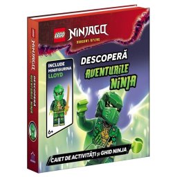LEGO NINJAGO – Descopera aventurile ninja. Caiet de activitati si ghid ninja