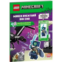 LEGO MINECRAFT - Marea aventura din End. Activitati cu abtibilduri