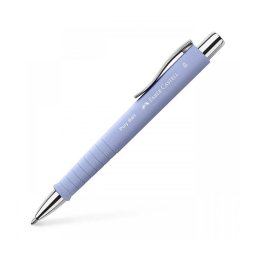 Pix cu mecanism si grip Faber Castell Poly Ball Pale Iris Lila FC241154