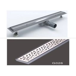Rigola de dus RAINFOREST INOX 304 600X70/OD:40