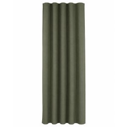 Draperie din material texturat elegant, perdea decorativă pentru living, dormitor, birou sau cameră modernă, 140 x 260 cm, verde