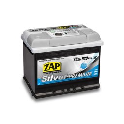 Baterie auto 70Ah ZAP Silver Premium 242x175x190 620A 12V