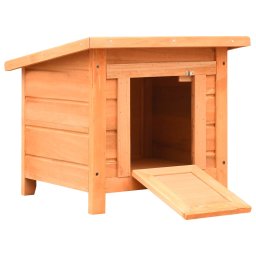 Casuta pisici, 50x46x43,5 cm, lemn masiv de pin si brad GartenMobel Dekor