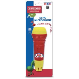 Microfon Bontempi pentru copii cu efect de ecou, multicolor