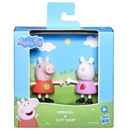 Set 2 figurine Peppa Pig si Oita Suzy, Prieteni Buni, Hasbro