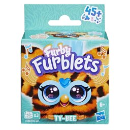 Furby Furblets Ty-Bee jucarie interactiva cu 45+ sunete, Hasbro