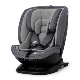 Scaun auto rotativ Kinderkraft XPEDITION 0-36 kg cu ISOFIX, gri