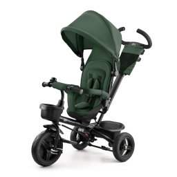 Tricicleta copii Kinderkraft Aveo, scaun rotativ, verde Mystic Green