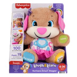 Fisher-Price Catelusa Sis interactiva în limba romana, 6-36 luni