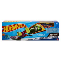 Pista Hot Wheels Power Slam cu lansator si masinuta inclusa