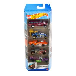 Set 5 masinute Hot Wheels Exposed Engines pentru copii 3+ ani
