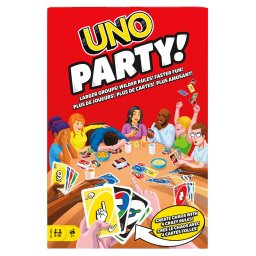 Joc de carti UNO Party pentru petreceri, 6-16 jucatori, 7+ ani