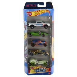 Set 5 masinute Hot Wheels Let's Race, multicolor, 3 ani+