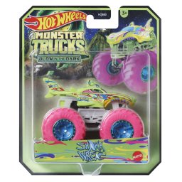 Masinuta Hot Wheels Monster Truck Shark Wreak Glow in the Dark 1:64