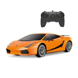 Masina cu telecomanda Lamborghini portocalie, scara 1:24, Rastar