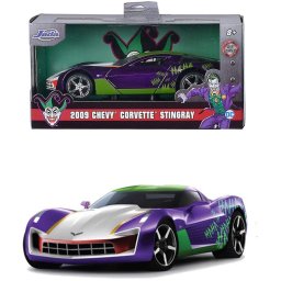 Macheta metalica Joker Chevy Corvette Stingray 2009, scara 1:32
