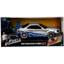 Masinuta RC Nissan Skyline GT-R Fast & Furious 1:24, 2,4 GHz