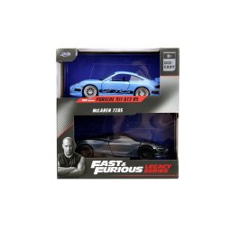 Set 2 masinute metalice Fast & Furious Porsche 911 GT3 RS si McLaren 720S 1:32
