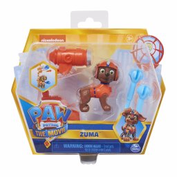 Figurina Zuma din Patrula Catelusilor cu rucsac si proiectile