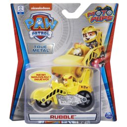 Motocicleta metalica Rubble Patrula Catelusilor True Metal