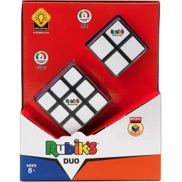 Set cadou Rubik Duo cu cub original 3x3 si mini cub 2x2