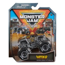 Masinuta Monster Jam Max-D metalica, scara 1:64, Spin Master