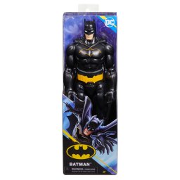 Figurina Batman articulata 30 cm, costum negru, Spin Master