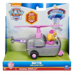 Patrula Catelusilor Skye cu elicopter de baza si figurina