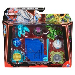 Set de lupta Bakugan Special Attack cu 5 Bakugan si carduri