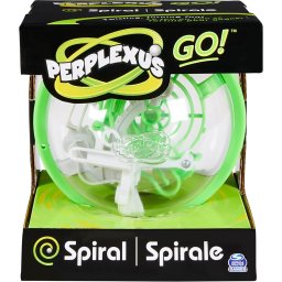 Perplexus Go Spiral Verde - labirint 3D de indemanare, 35 obstacole