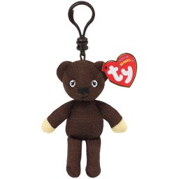 Breloc din plus Ty Beanie Babies Ursuletul lui Mr Bean 8,5 cm