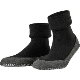 FALKE Papuci de casă 'Cosyshoe' gri metalic / negru