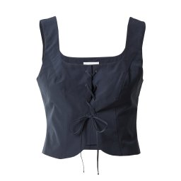 Bella x ABOUT YOU Top 'Giselle' albastru închis
