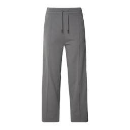 HUGO Pantaloni 'Dishorte' gri / negru / alb