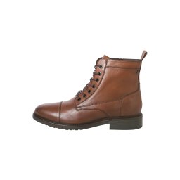 JACK & JONES Bocanci cu șireturi 'JFWWENTWORTH' maro coniac