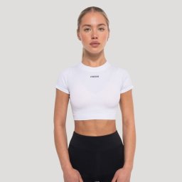 GymBeam Top pentru femei Crop Flow White L