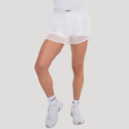 GymBeam Pantaloni scurți pentru femei Flow White XS
