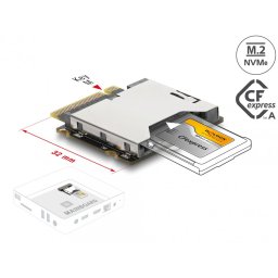 Adaptor M.2 Key M la CFexpress Slot type A, Delock 64363