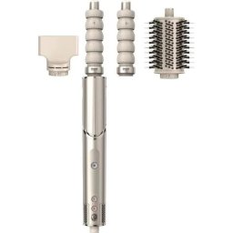 Ondulator 2 in 1 Shark Flexstyle HD426SLEU, 1400 W, 3 accesorii, 3 trepte de caldura, Crem