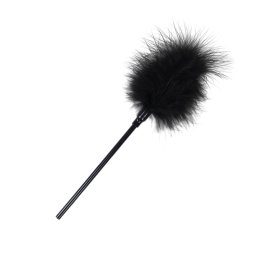 Cravasa Eross Flirt Feather Negru